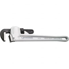 Rothenberger - Pipe Wrenches Type: Cast Aluminum Pipe Wrench Maximum Pipe Capacity (Inch): 3 - Caliber Tooling