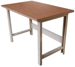 Value Collection - 48 Wide x 30" Deep x 33" High, Hardboard Workbench - Comfort Edge - Caliber Tooling