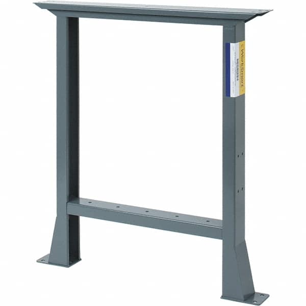 Value Collection - Workbench & Workstation Flared Fixed Leg - 32" High, Use with Workbenches - Caliber Tooling