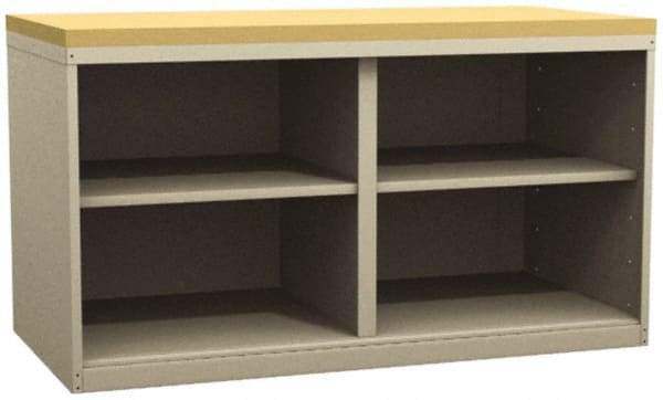 Value Collection - Cabinet Bench - Maple Top, Tan, 60" Wide x 34" High - Caliber Tooling