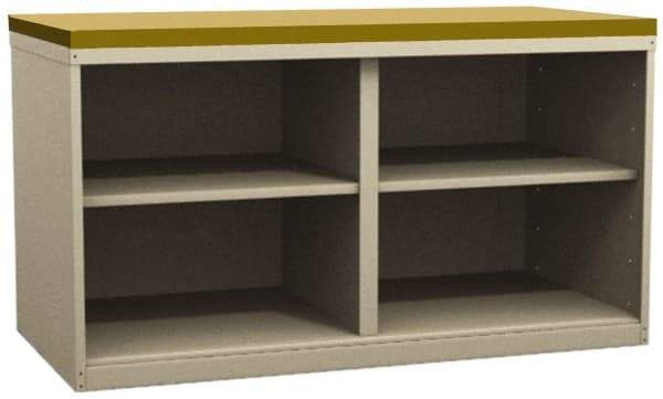 Value Collection - Cabinet Bench - Shop Top, Tan, 72" Wide x 34" High - Caliber Tooling