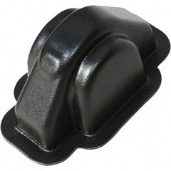 Made in USA - Flame Retardent ABS Housing Plastic Bearing Flange Mount - 4-1/8" Wide x 4-5/16" Outside Diam - Caliber Tooling