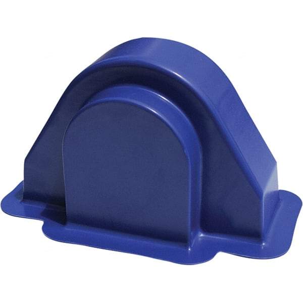 Made in USA - Flame Retardent ABS Housing Plastic Bearing Flange Mount - 4-1/8" Wide x 4-1/4" Outside Diam - Caliber Tooling