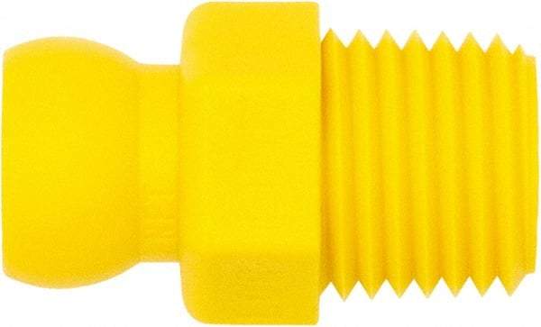 Loc-Line - 1/4" Hose ID, Male to Female Coolant Hose Connector - 1/4" NPT, For Loc-Line Modular Hose Systems - Caliber Tooling