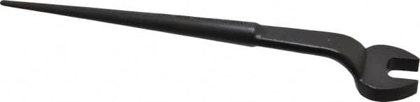 Proto - 3/4" Standard Spud Handle Open End Wrench - 12" OAL, Single End, Black Finish - Caliber Tooling