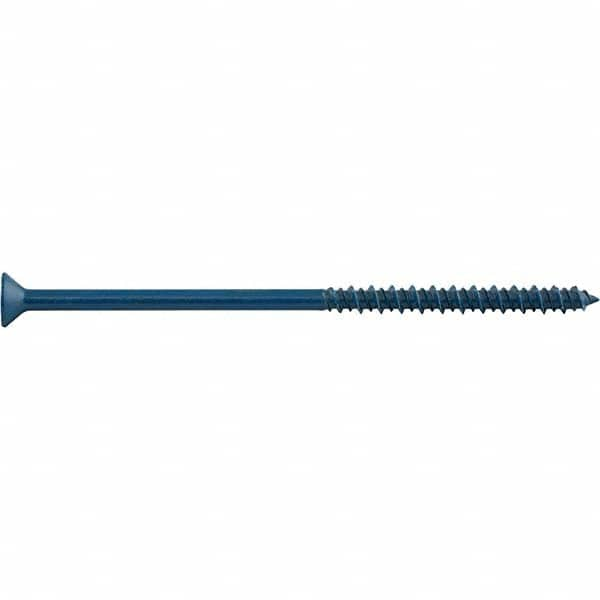 DeWALT Anchors & Fasteners - 1/4" Diam, 5 Overall Length, Phillips Drive Concrete Screw & Masonry Fastener - Caliber Tooling