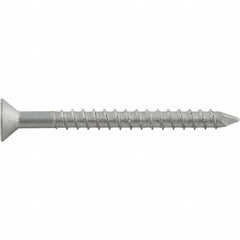 DeWALT Anchors & Fasteners - 3/16" Diam, 2-3/4 Length Under Head, Hex Drive Concrete Screw & Masonry Fastener - Caliber Tooling