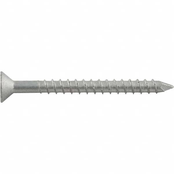 3/16″ Diam, 2-1/4 Length Under Head, Hex Drive Concrete Screw & Masonry Fastener Stainless Steel, StalGard GB Finish