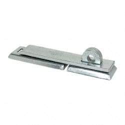 American Lock - 1-5/8" Long x 7-1/4" Wide, Straight Hasp - Hardened Steel - Caliber Tooling