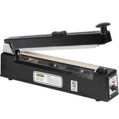 Value Collection - Polybag & Impulse Sealers Type: Table Top Thermal Impulse Sealer w/Cutter Maximum Seal Size: 12 (Inch) - Caliber Tooling