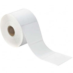 Value Collection - Pack of 12 Rolls, 735 Labels per Roll, 2-1/4" x 2" White Paper Thermal Labels - Caliber Tooling