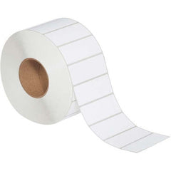 Value Collection - Pack of 4 Rolls, 3,850 Labels per Roll, 4" x 1-1/2" White Topcoated Facestock Thermal Labels - Caliber Tooling