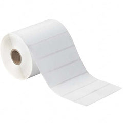 Value Collection - Pack of 12 Rolls, 1,310 Labels per Roll, 4" x 1" White Paper Thermal Labels - Caliber Tooling