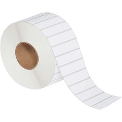 Value Collection - Pack of 4 Rolls, 5,560 Labels per Roll, 4" x 1" White Topcoated Facestock Thermal Labels - Caliber Tooling