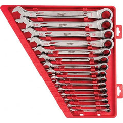 Milwaukee Tool - Wrench Sets Tool Type: Ratcheting Combination Wrench System of Measurement: Inch - Caliber Tooling