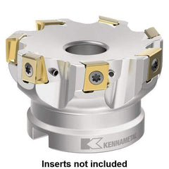 Kennametal - Indexable Square-Shoulder Face Mills Cutting Diameter (Inch): 6 Cutting Diameter (Decimal Inch): 6.0000 - Caliber Tooling