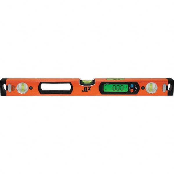 Johnson Level & Tool - Box Beam, I-Beam & Torpedo Levels Level Type: Digital Number of Vials: 3 - Caliber Tooling