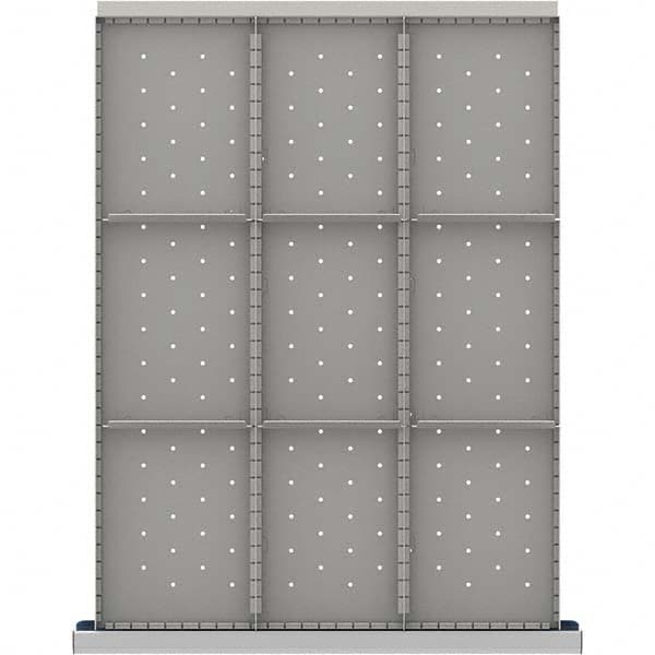 LISTA - 9-Compartment Drawer Divider Layout for 3.15" High Drawers - Caliber Tooling