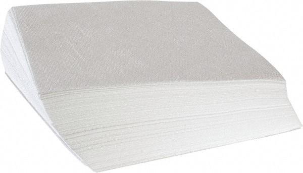 Kimtech - Flat Fold Clean Room/Lab/Critical Task Wipes - Poly Pack, 9" x 9" Sheet Size, White - Caliber Tooling