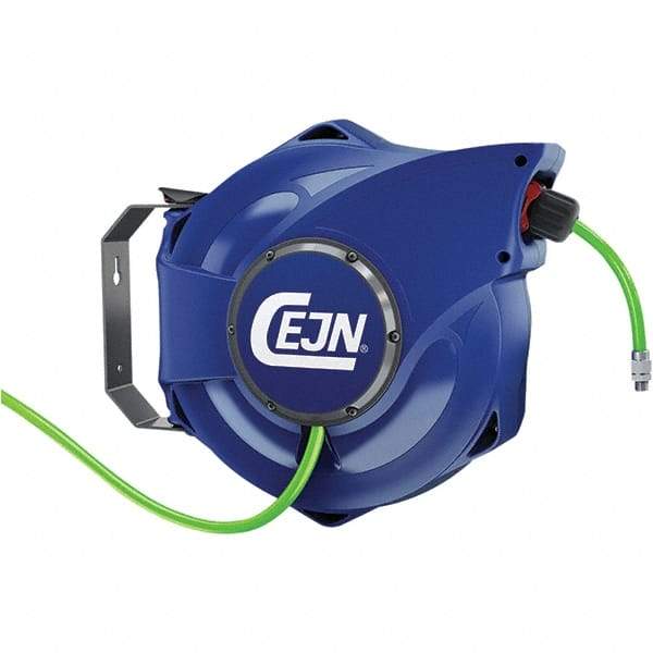 CEJN - 46' Spring Retractable Safety Hose Reel - 232 psi, Hose Included - Caliber Tooling