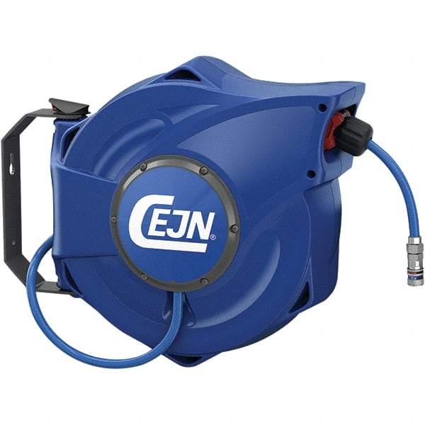 CEJN - 55' Spring Retractable Safety Hose Reel - 232 psi, Hose Included - Caliber Tooling