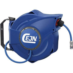 CEJN - 55' Spring Retractable Safety Hose Reel - 232 psi, Hose Included - Caliber Tooling