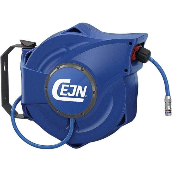 CEJN - 16' Spring Retractable Safety Hose Reel - 174 psi, Hose Included - Caliber Tooling