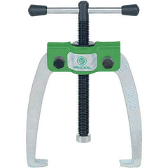 KUKKO - 2 Jaw, 1/4" to 2-3/4" Spread, 1 Ton Capacity, Jaw Puller - 2-3/4" Reach, For Bearings, Gears, Discs - Caliber Tooling