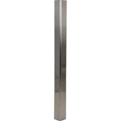 Vestil - 3-1/2" Long, Steel Corner Guard - Silver - Caliber Tooling