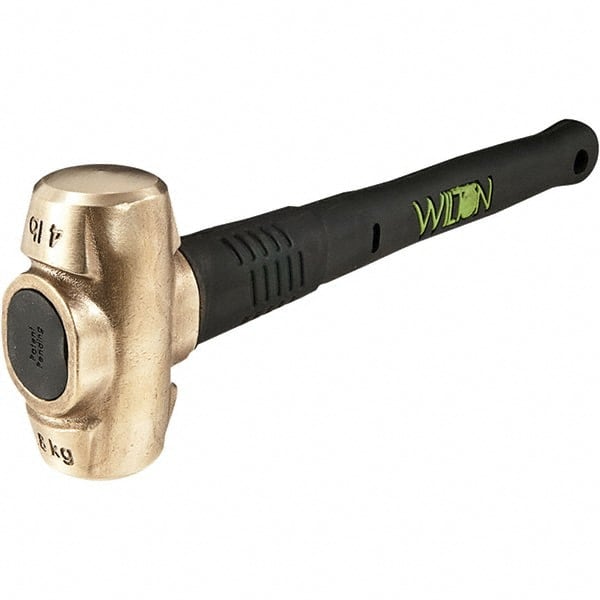 Wilton - Non-Sparking Hammers Tool Type: Brass Hammer Head Material: Brass - Caliber Tooling