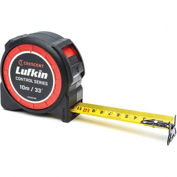 Lufkin - 33' x 1-3/16" Yellow/Black Blade Tape Measure - Caliber Tooling