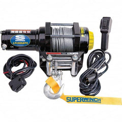 Superwinch - Automotive Winches Type: DC Electric Winch Pull Capacity (Lb.): 4,000 (Pounds) - Caliber Tooling