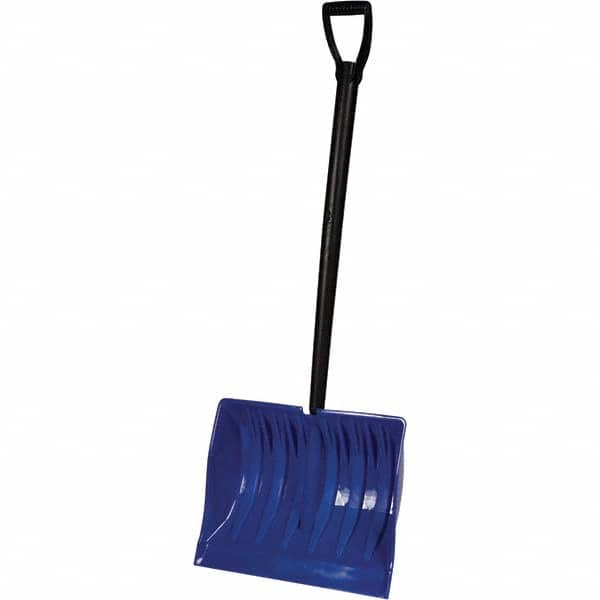 19″ Plastic Snow Shovel 49″ D-Grip Aluminum Handle