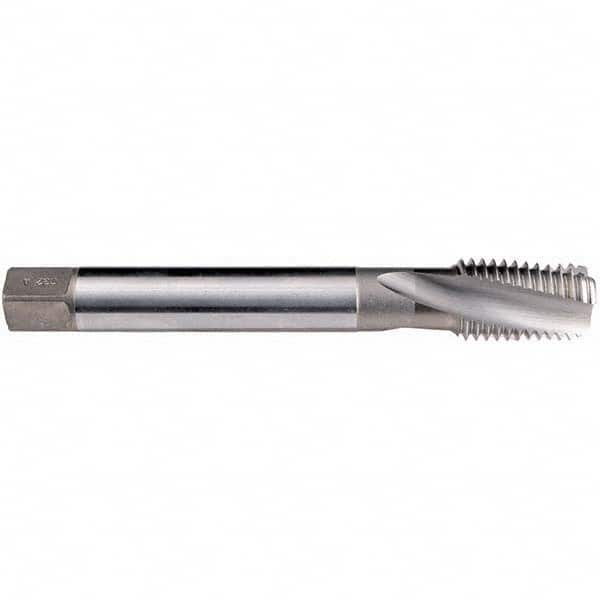 Emuge - 1-11 G(BSP) TiN Finish Cobalt 4 Flute British Standard Pipe Tap - Caliber Tooling