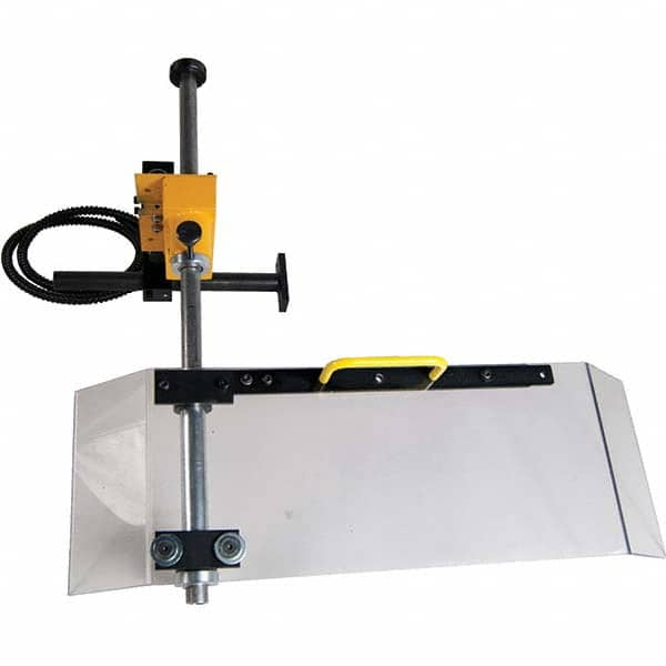 Flexbar - Milling Machine Guards Type: Machinery Guards Shield Width (Inch): 24 - Caliber Tooling