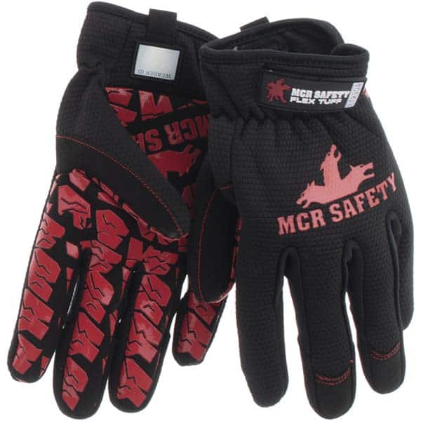 MCR Safety - Size M Synthetic Abrasion Protection Work Gloves - Caliber Tooling