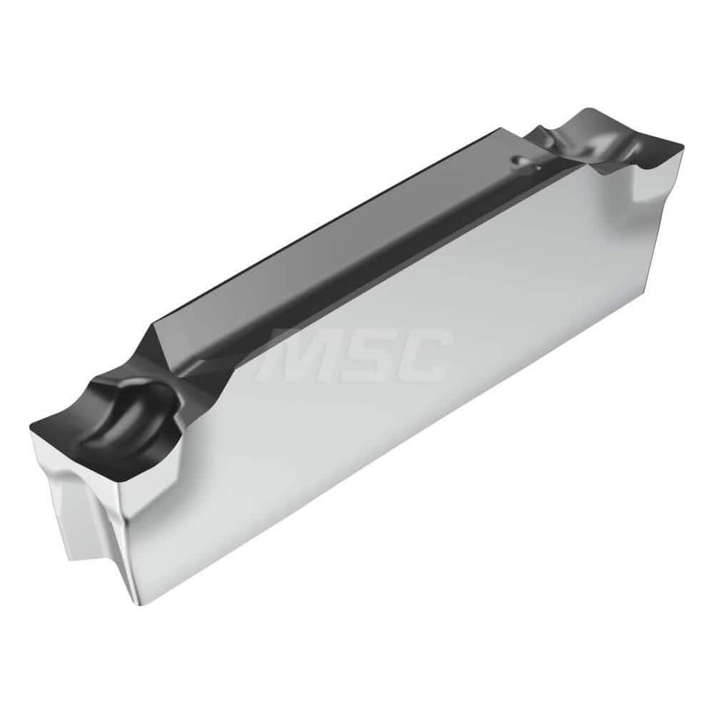 Grooving Insert: DX18CF5 WSM33S, Solid Carbide Al Finish, Right Hand, 0.118″ Cutting Width, Series DX-E-R-CF5