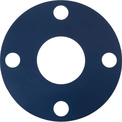 USA Sealing - Flange Gasketing; Nominal Pipe Size: 1-1/2 (Inch); Inside Diameter (Inch): 1-29/32 ; Thickness: 1/8 (Inch); Outside Diameter (Inch): 5 ; Material: Silicone Rubber ; Color: Red - Exact Industrial Supply