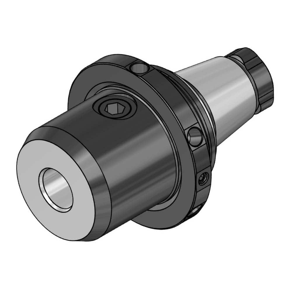 WTO - Modular Tool Holding System Adapters; Modular System Size: 5/16 ; Taper Size: ER25QF ; Projection (mm): 30 ; Through Coolant: Yes - Exact Industrial Supply