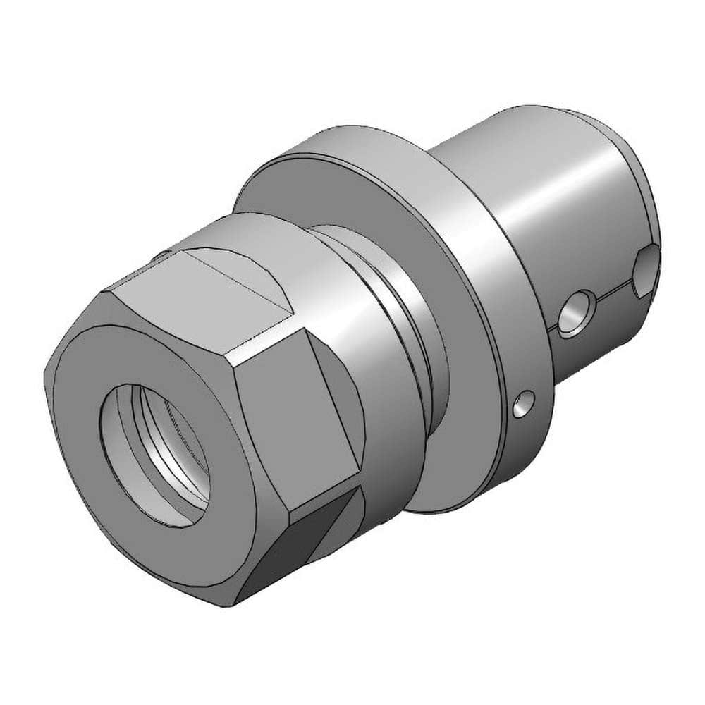 WTO - Modular Tool Holding System Adapters; Modular System Size: ER16 ; Taper Size: C3 ; Projection (mm): 30 ; Through Coolant: Yes - Exact Industrial Supply