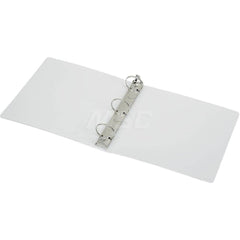 Ring Binders; Binder Type: 3 Hole Binder; Capacity: 2″; Color: White; Material: Polyethylene; Size: 8 1/2 x 11; Minimum Order Quantity: Polyethylene; Material: Polyethylene