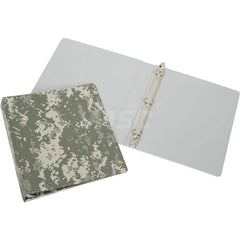 Ring Binders; Binder Type: 3 Hole Binder; Capacity: 1″; Color: Camouflage; Material: Vinyl; Size: 8-1/2x11; Minimum Order Quantity: Vinyl; Material: Vinyl