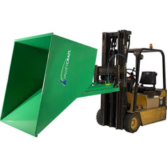 Valley Craft - Hoppers & Basket Trucks; Type: Self-Dumping Hopper ; Load Capacity (Lb.): 2000.000 ; Width (Inch): 57 ; Length (Inch): 69 ; Height (Inch): 52 ; Material: Steel - Exact Industrial Supply