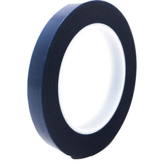 Bertech - Masking & Painters Tape; Tape Type: High Temperature Masking Tape ; Material Type: Polyester Film ; Width (Inch): 3/16 ; Length (Feet): 216.000 ; Length (yd): 72.00 ; Color: Blue - Exact Industrial Supply