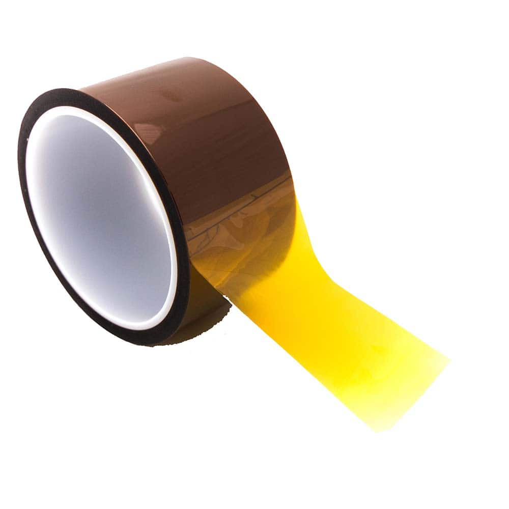 Bertech - Film Tape; Material Type: Polyimide ; Thickness (mil): 3.5000 ; Color: Amber ; Adhesive Material: Silicone ; Width (Inch): 2-1/2 ; Length (Feet): 108.000 - Exact Industrial Supply