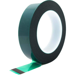 Bertech - Masking & Painters Tape; Tape Type: High Temperature Masking Tape ; Material Type: Polyester Film ; Width (Inch): 1-3/4 ; Length (Feet): 216.000 ; Length (yd): 72.00 ; Color: Green - Exact Industrial Supply