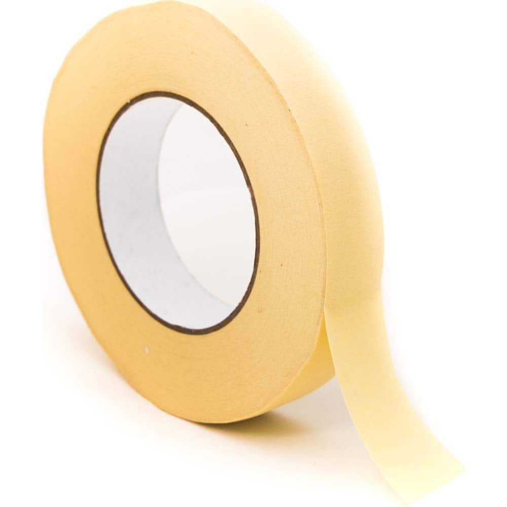 Bertech - Masking & Painters Tape; Tape Type: High Temperature Masking Tape ; Material Type: Crepe Paper ; Width (Inch): 0.79 ; Width (mm): 20.00 ; Length (Feet): 180.000 ; Length (yd): 60.00 - Exact Industrial Supply