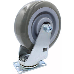 Snap-Loc - Specialty Casters; Type: Caster ; Style: Swivel ; Mount: Stem ; Load Capacity (Lb.): 450.000 ; Wheel Diameter: 6 (Inch); Wheel Width: 1-1/2 (Inch) - Exact Industrial Supply