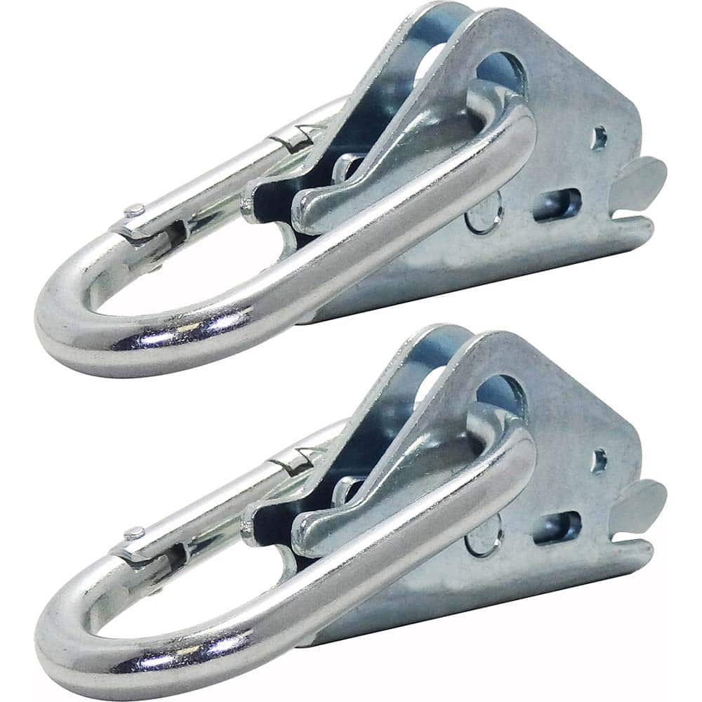 Snap-Loc - Anchors, Grips & Straps; Type: Carabiner ; Temporary or Permanent: Temporary ; Sling Connection Type: None ; Material: Steel ; Capacity (Lb.): 1200 ; Anchor Length (Inch): 3 - Exact Industrial Supply