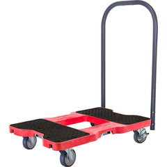 Snap-Loc - Bar, Panel & Platform Trucks; Type: Push Cart ; Load Capacity (Lb.): 1200.000 ; Length: 33-1/2 (Inch); Platform Length (Inch): 32 ; Width (Inch): 20-1/2 ; Platform Height (Inch): 7 - Exact Industrial Supply